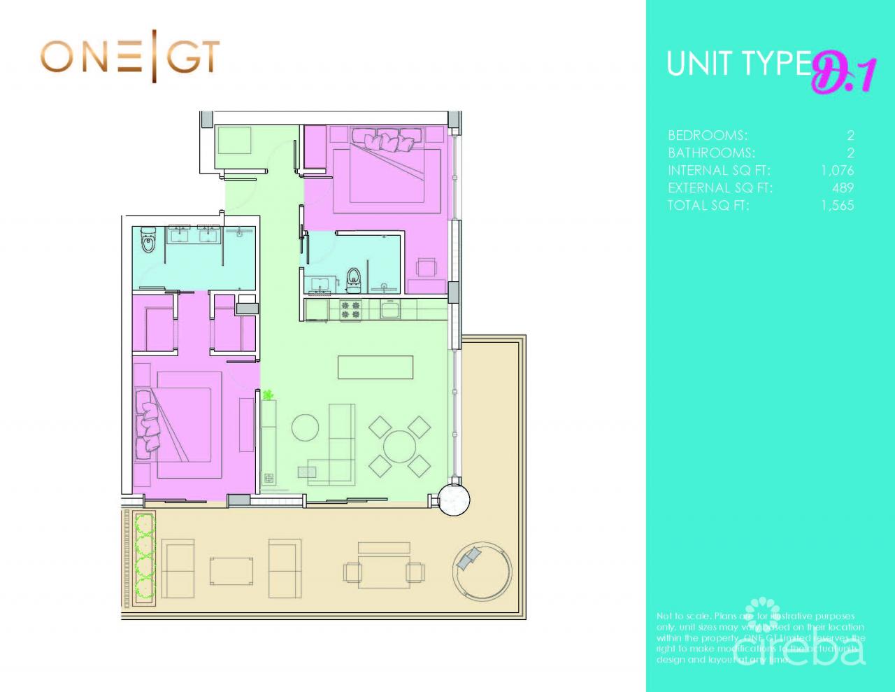 ONE|GT RESIDENCES - UNIT 1014